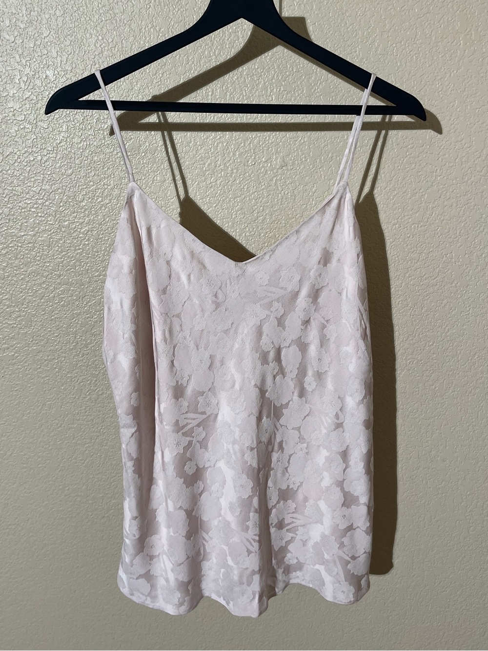 Club Monaco Pale Pink Floral Lace Camisole